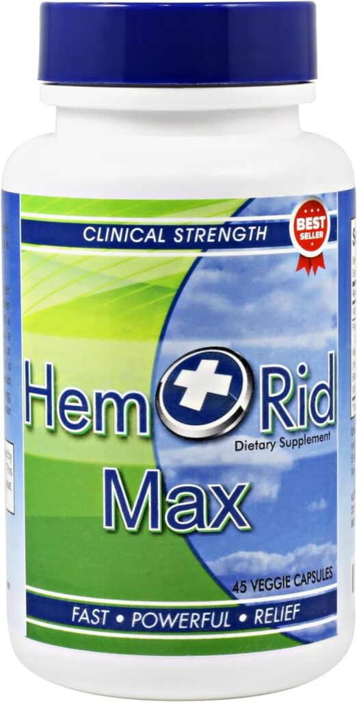 Bundle: Max Strength Hemorrhoid Supplement for Vein Health  Soothing Lidocaine Cream for Rapid Relief - Dual Action Care, Made in USA