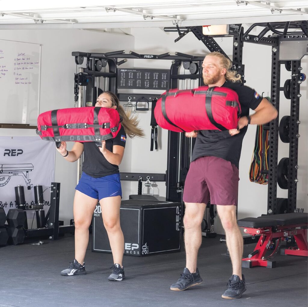 REP FITNESS Sandbags - Heavy Duty Workout Sandbags for Training, Cross-Training Workouts, Fitness, Exercise and Military Conditioning - Multiple Sizes and Colors